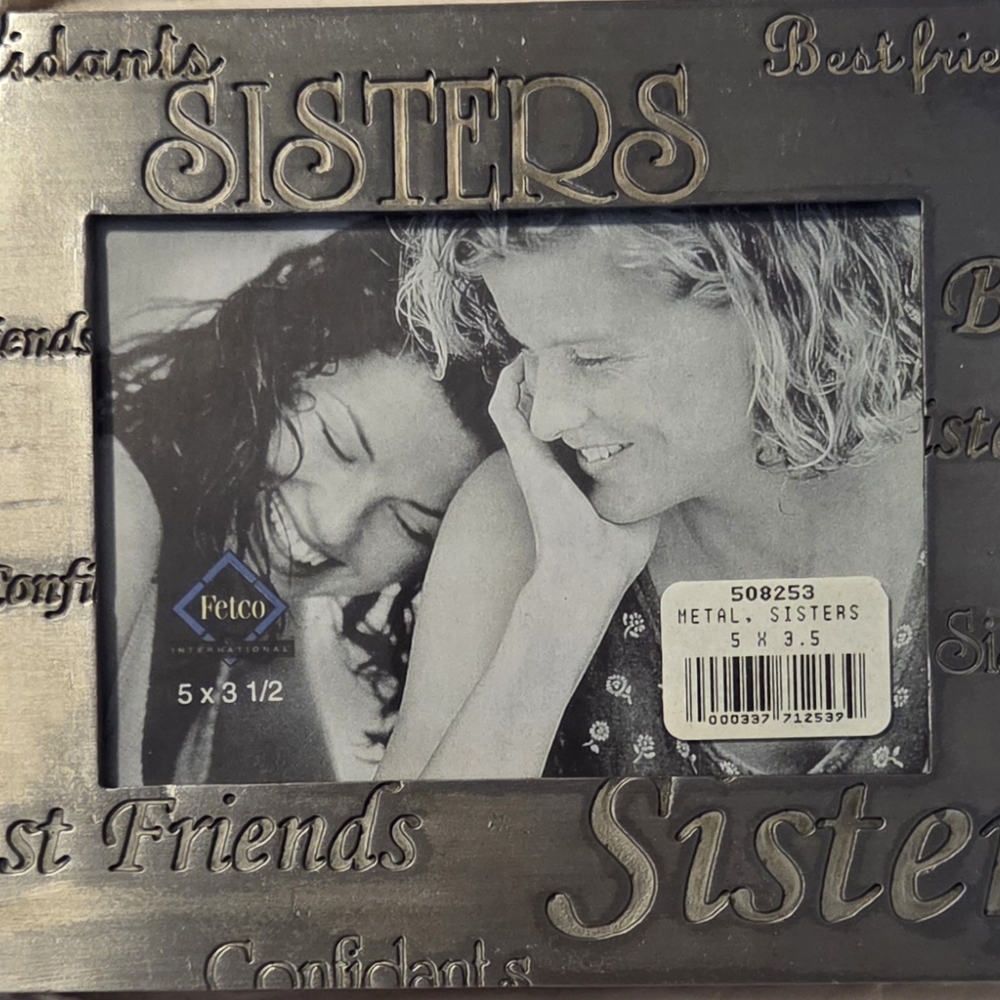 Fetco Sisters Metal Picture Frame